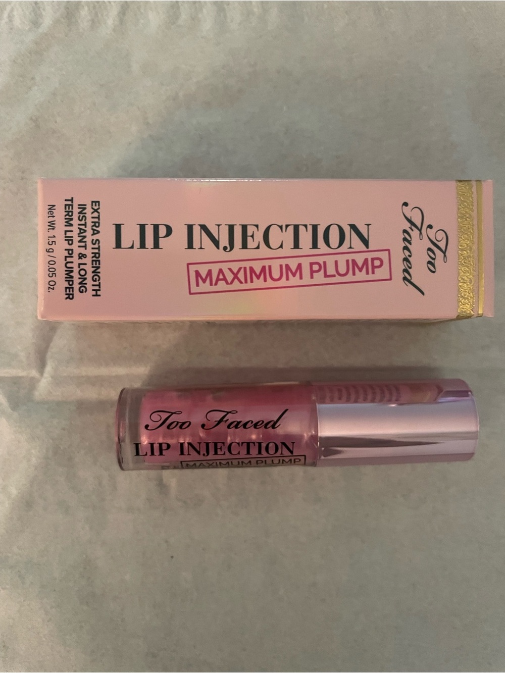 Too Faced Lip Injection Maximum Plump — Extra Strength (petit format 1.5 g)